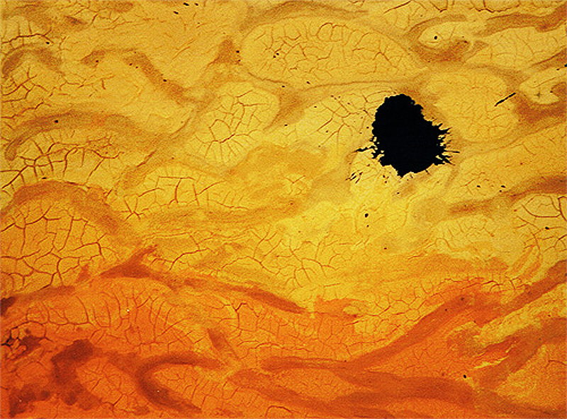 1988-08-Oase-Dispersion-und-Sand-auf-Holz-82x62cm